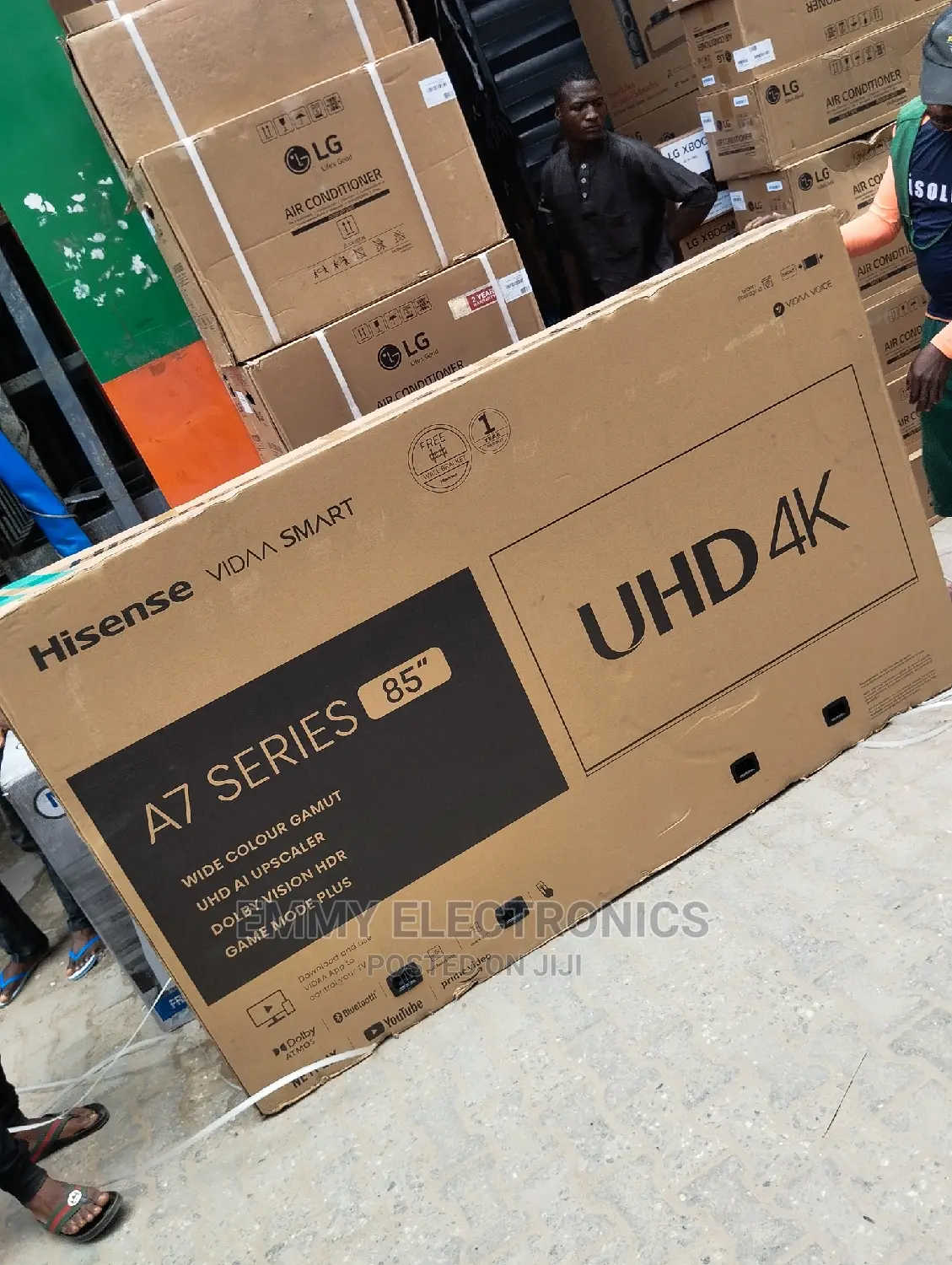 Hisense 85 Inches Smart A7 Series Uhd4k With Warranty.