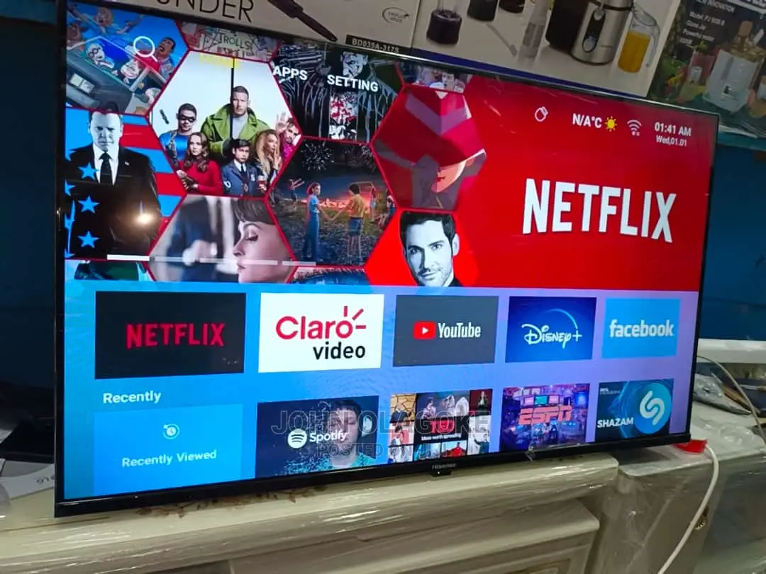 Hisense 43 Smart Tv - Netflix - Youtube Prime Video