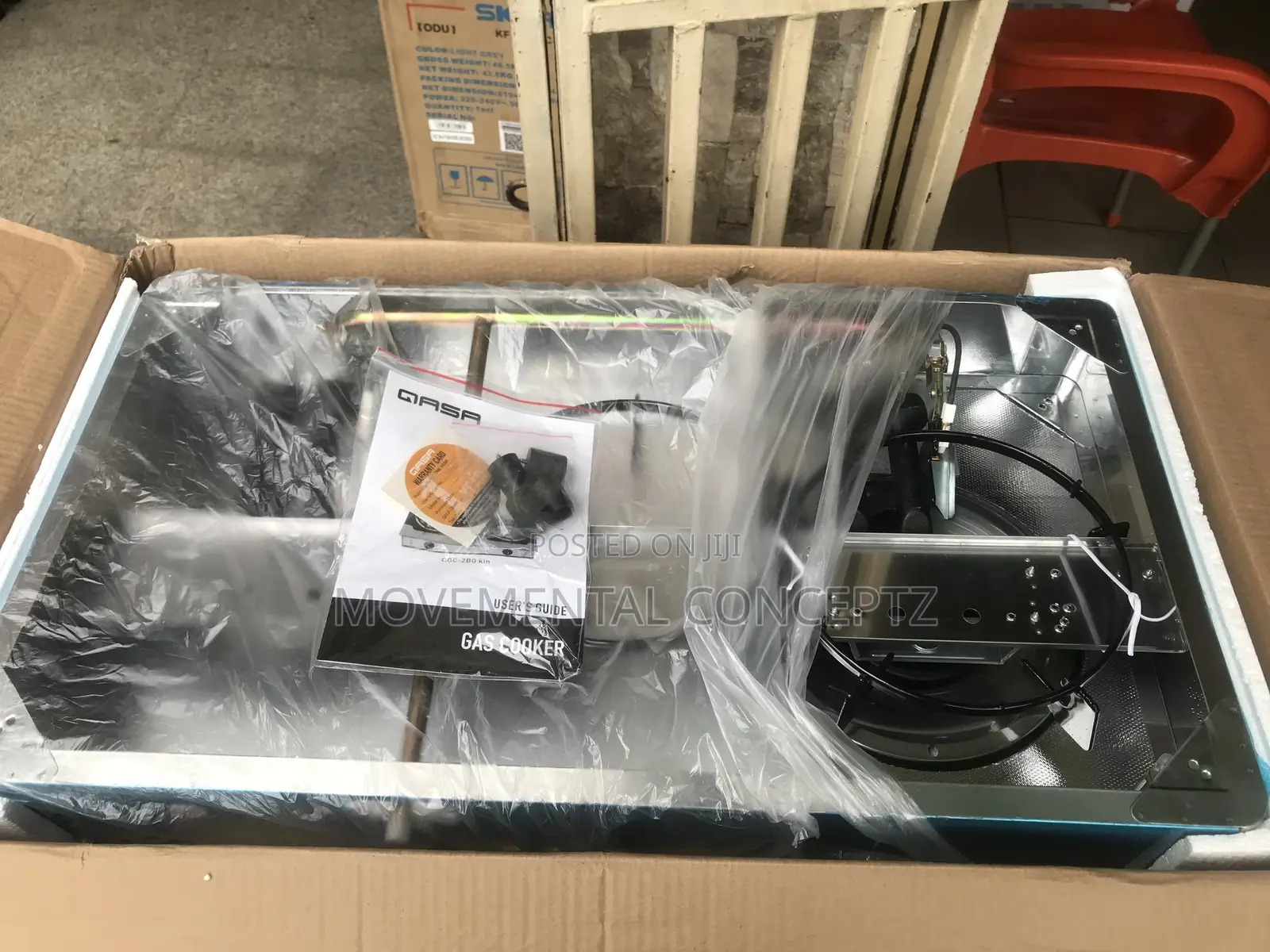 Qasa Gas Cooker GBC-2BG Kin