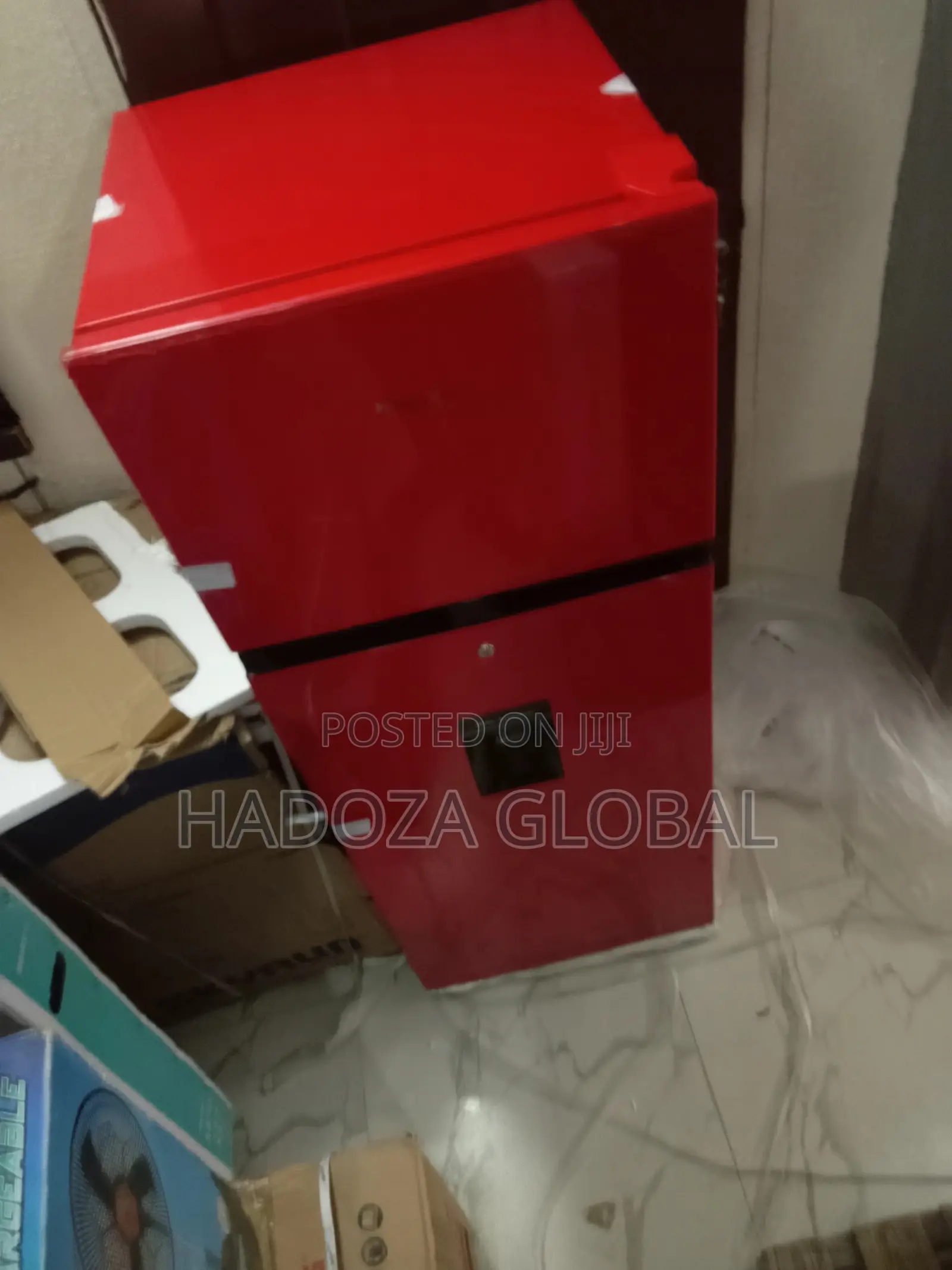 Hisense Refrigerator With Water Dispenser Ref 205 DRB (Red)