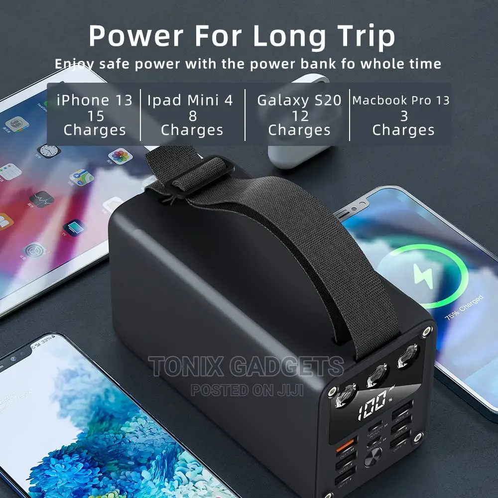 Konfulon 60000mah High Capacity Power Bank