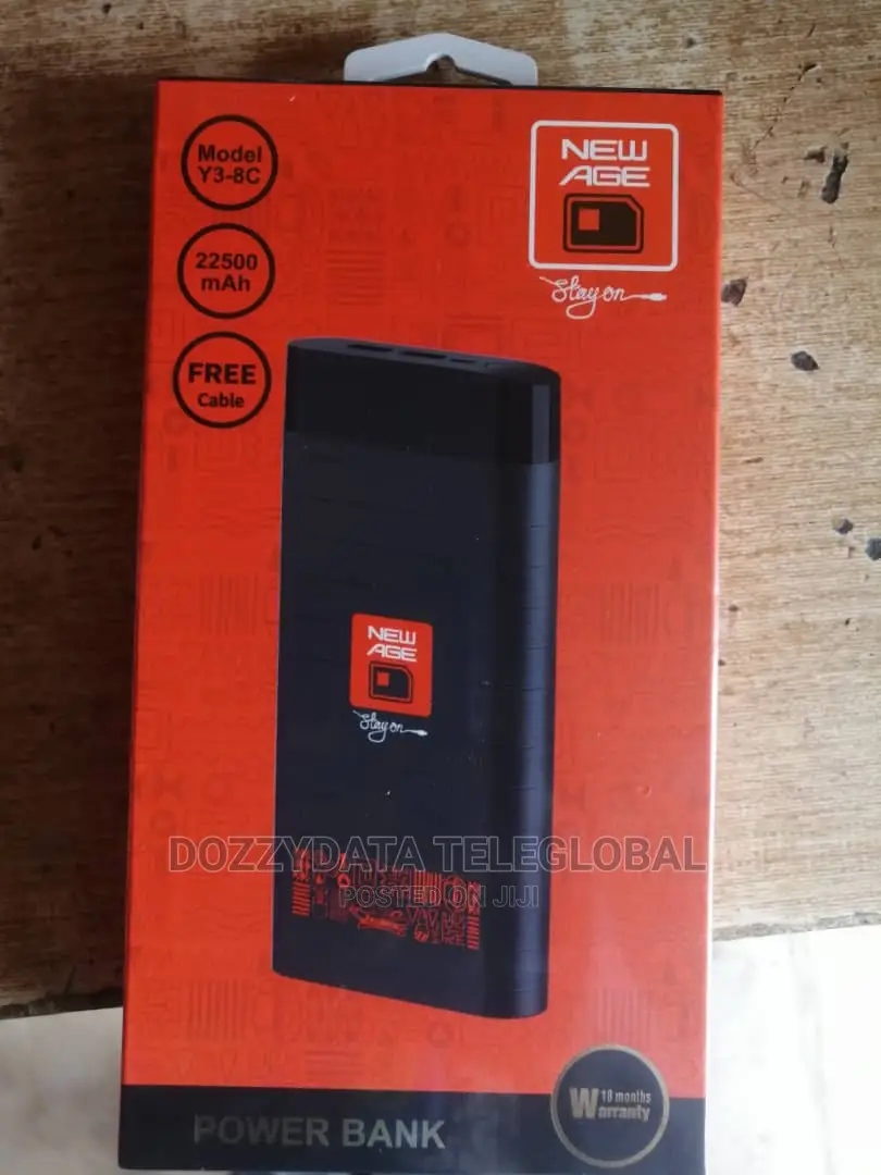 Newage 22,500mahh Powerbank With Free Cable