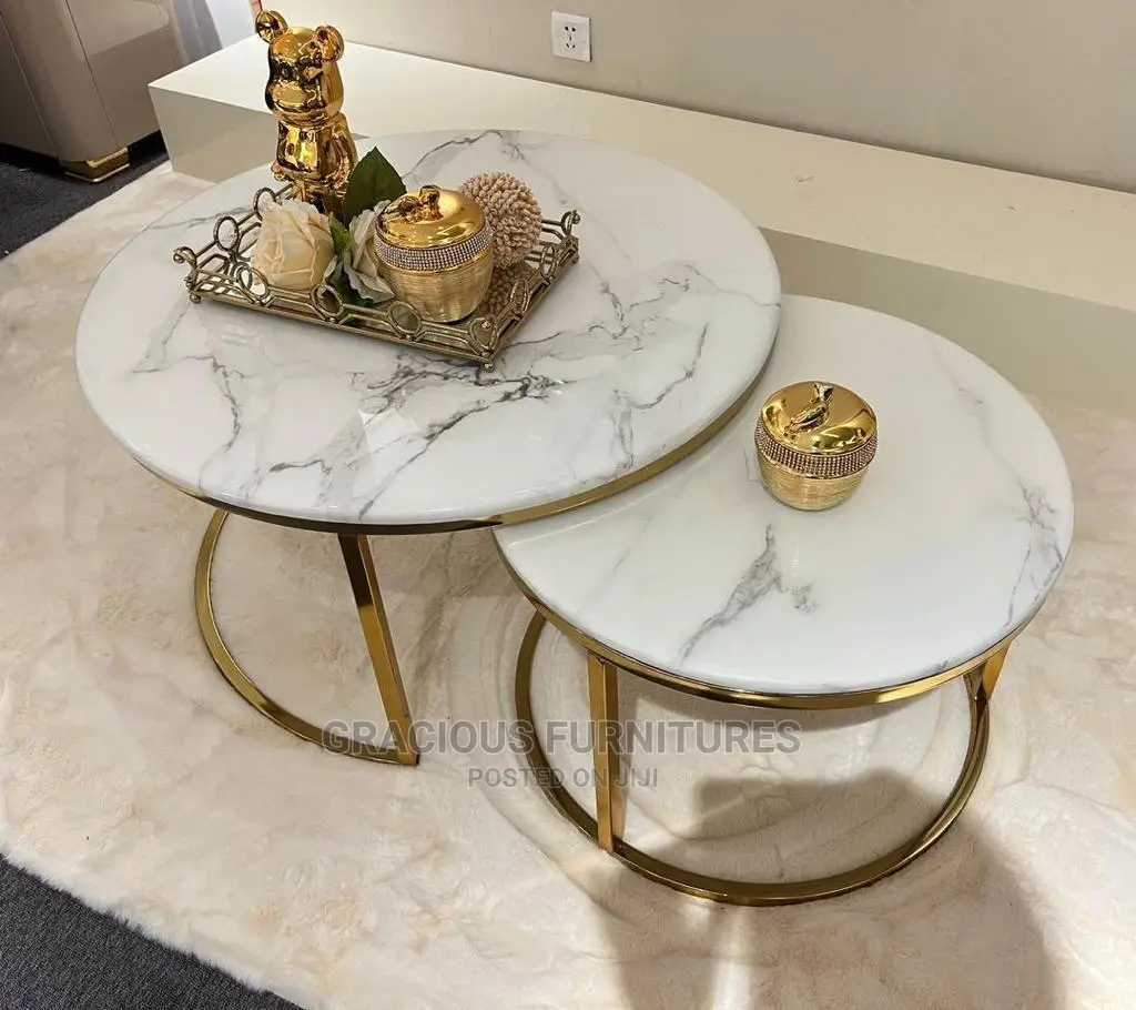Round Coffee Table Set