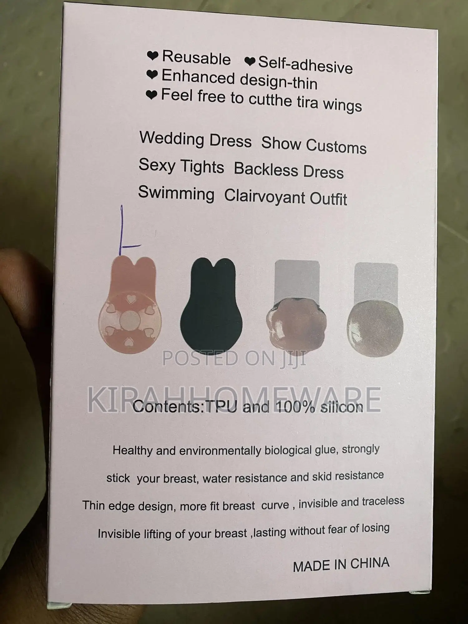 Invisible Push Up Under Wear