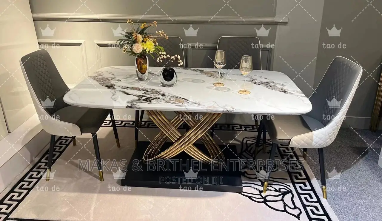 Quality Marble Dinning Set of 6