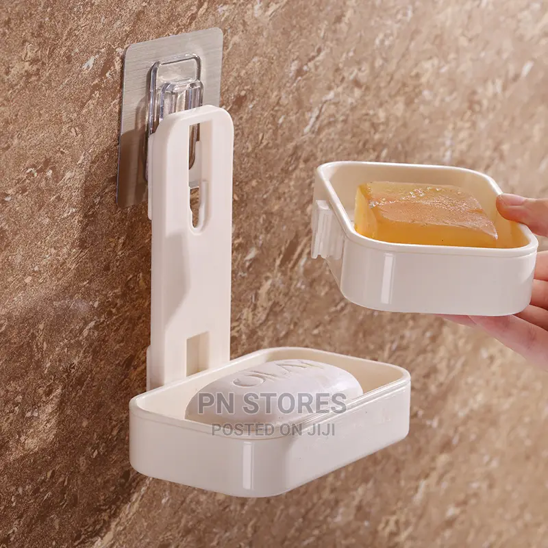 Double Layer Soap Box Wall Mount Soap Case
