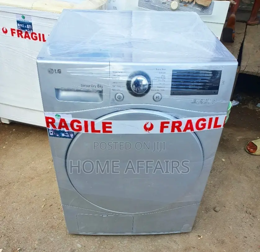 Lg 8kg Laundry Cloth Dryer + Guarantee (Payment on Delivery)