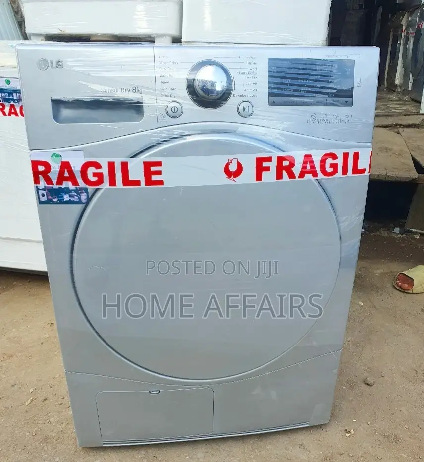 Lg 8kg Laundry Cloth Dryer + Guarantee (Payment on Delivery)