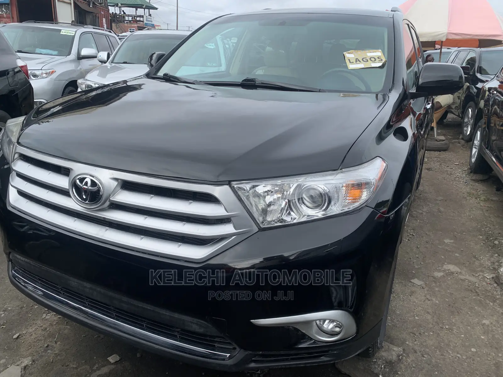 Toyota Highlander Limited 3.5l 4WD 2013 Black