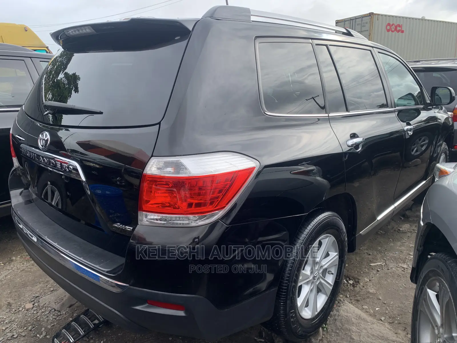 Toyota Highlander Limited 3.5l 4WD 2013 Black