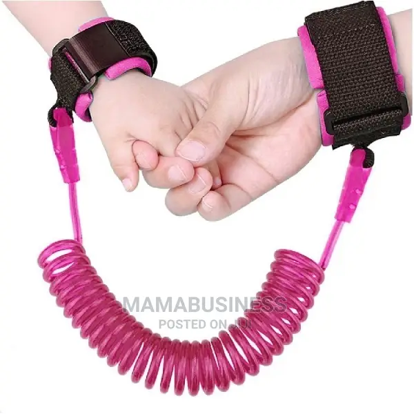 Kids Anti-Lost Wrist Strap Rope - Pink