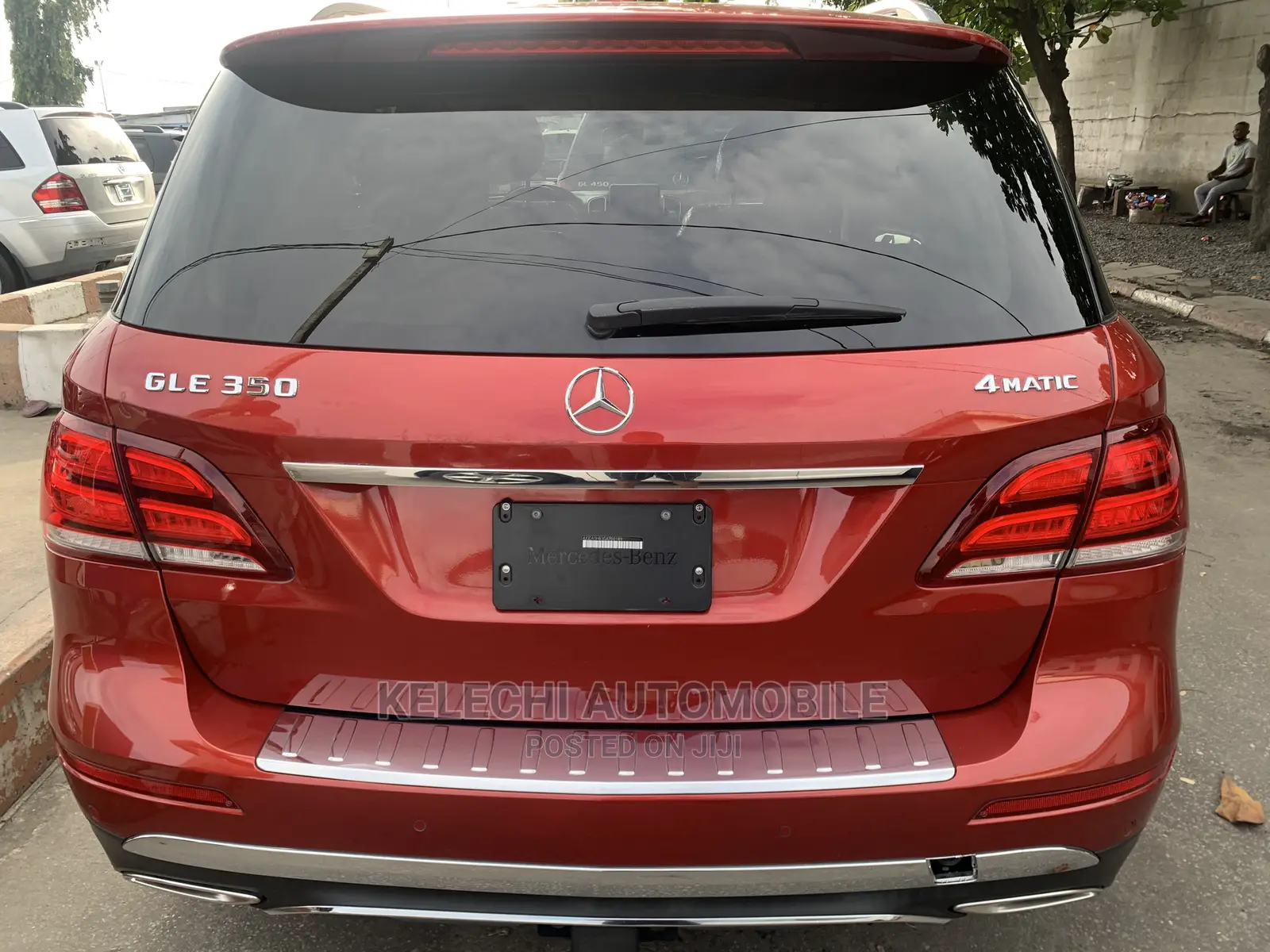 Mercedes-Benz GLE-Class GLE 350d 4MATIC 2016 Red