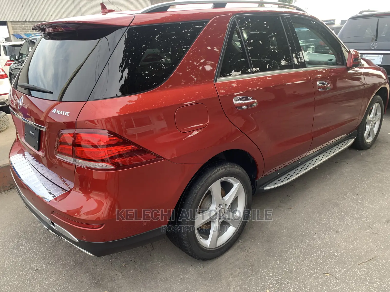 Mercedes-Benz GLE-Class GLE 350d 4MATIC 2016 Red
