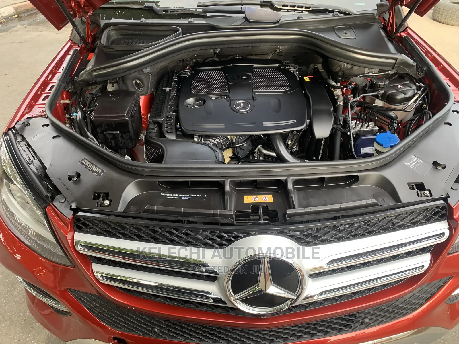 Mercedes-Benz GLE-Class GLE 350d 4MATIC 2016 Red