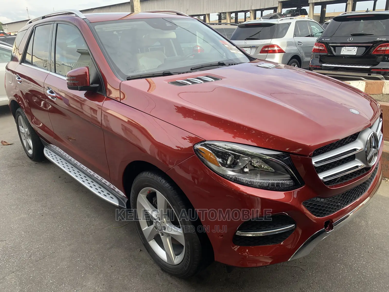 Mercedes-Benz GLE-Class GLE 350d 4MATIC 2016 Red
