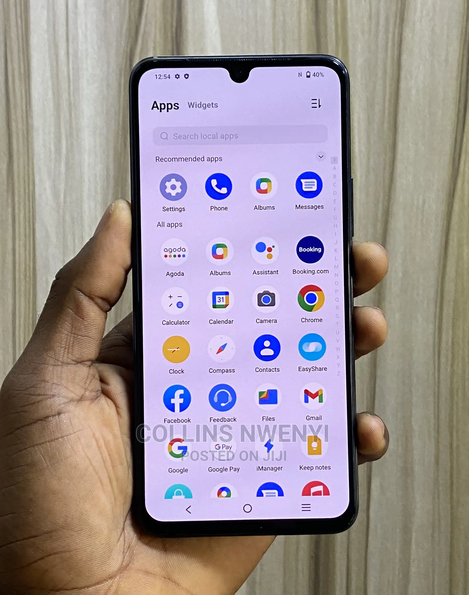 Vivo V21 128 GB Black