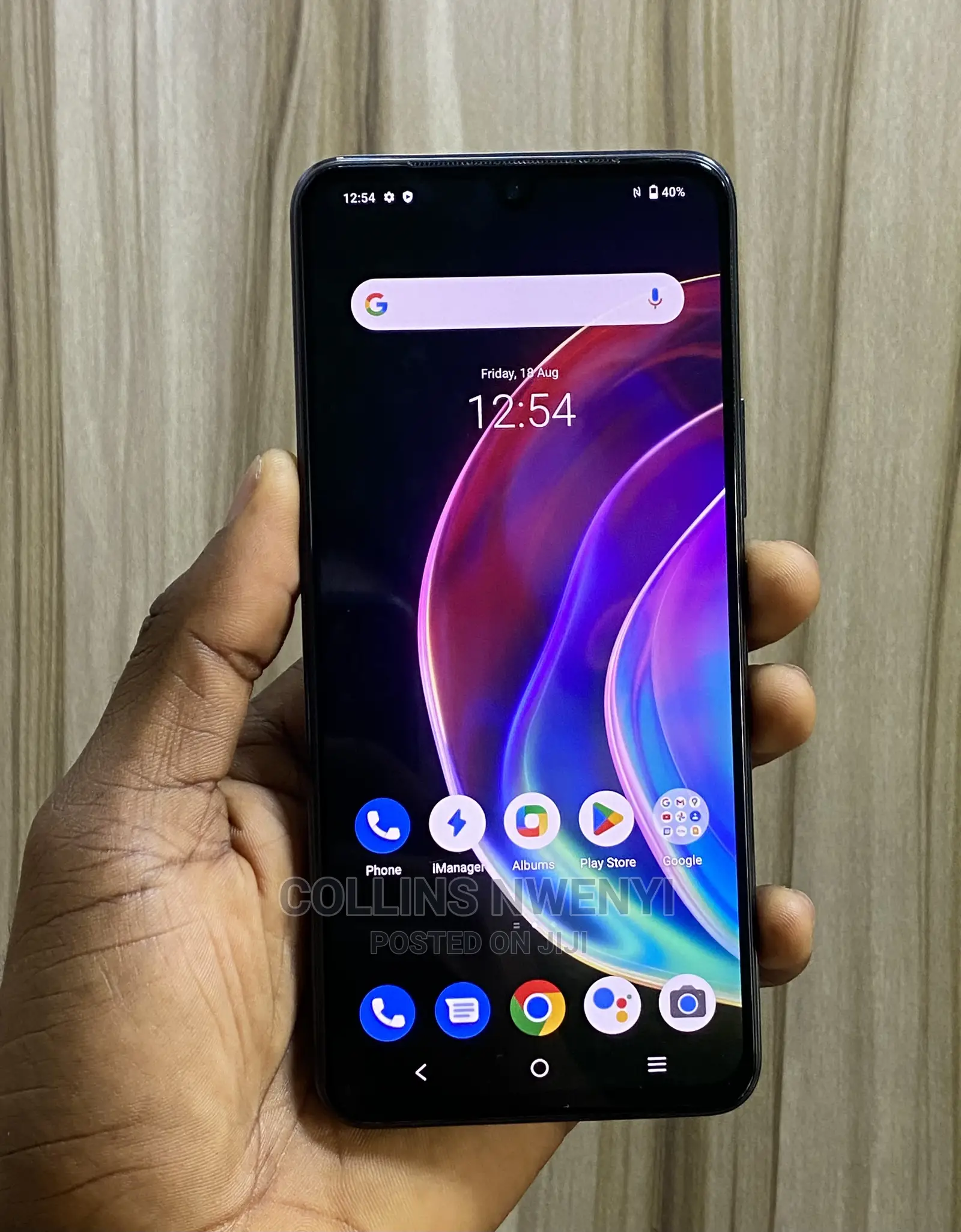 Vivo V21 128 GB Black