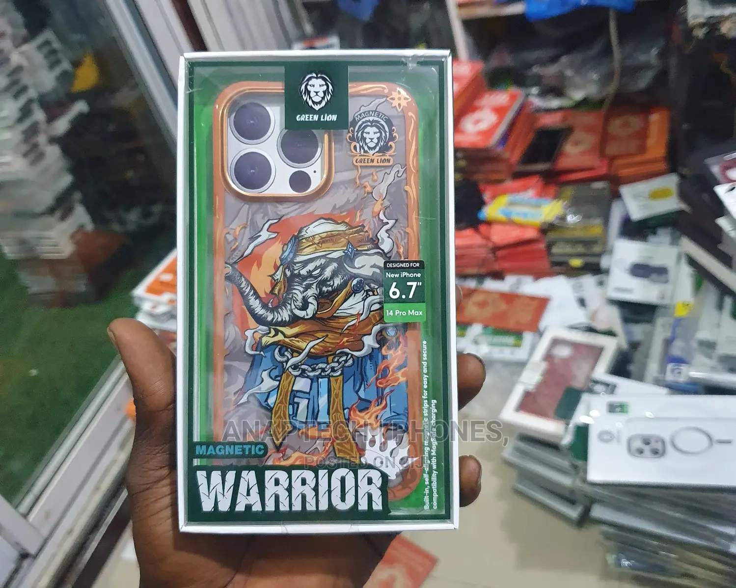 Greenlion Magnetic Warrior 14pro 14pro Max All Type Are Now