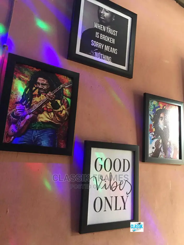 Hd Framed Personal Quotes Picture Wall Art