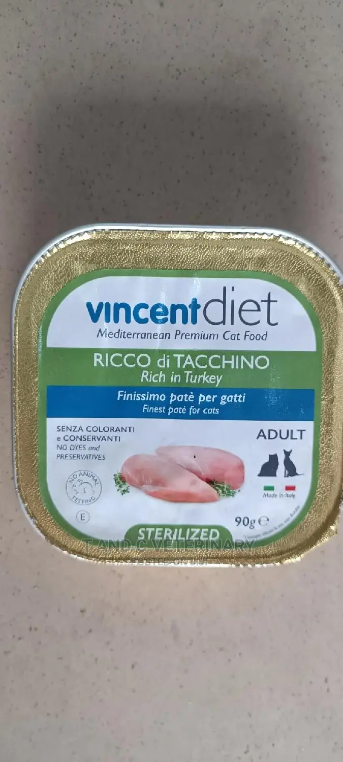 Vincent Diet Adult Cat Wet Food 90g
