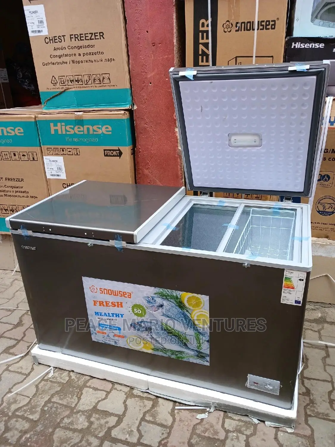 Snowsea Original Deep Freezer 500litres With Warranty 2yrs