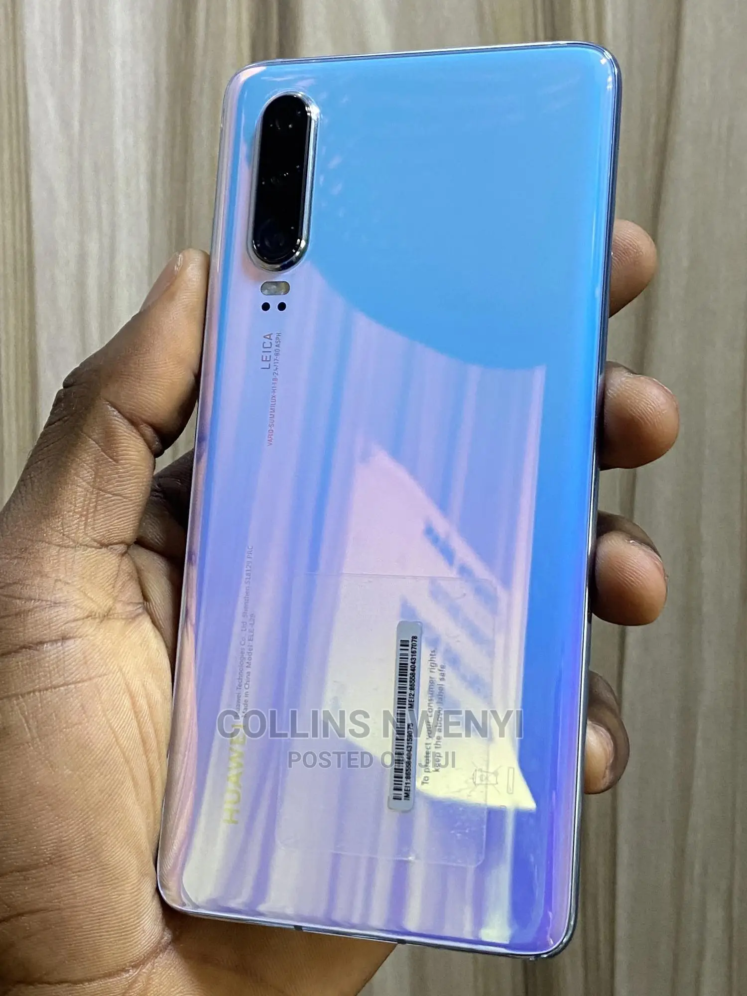 Huawei P30 128 GB Blue