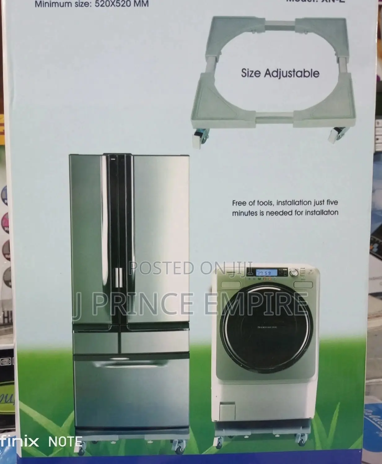 Special Stand Base for Washing Machine and Refrigerator
