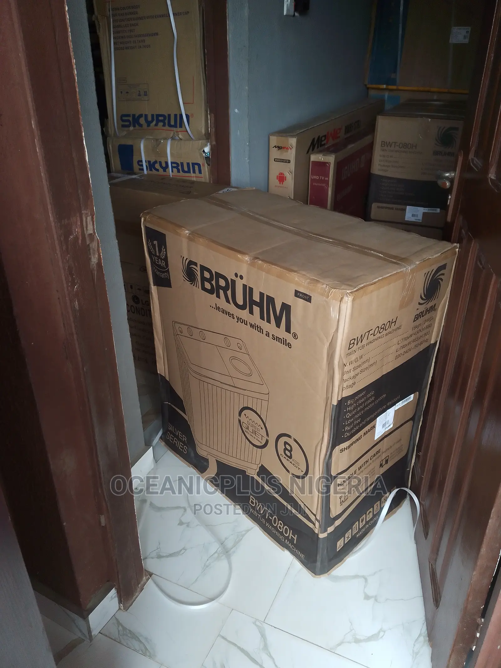 Most Affordable Bruhm 8kg Twin Tub Washing Machine