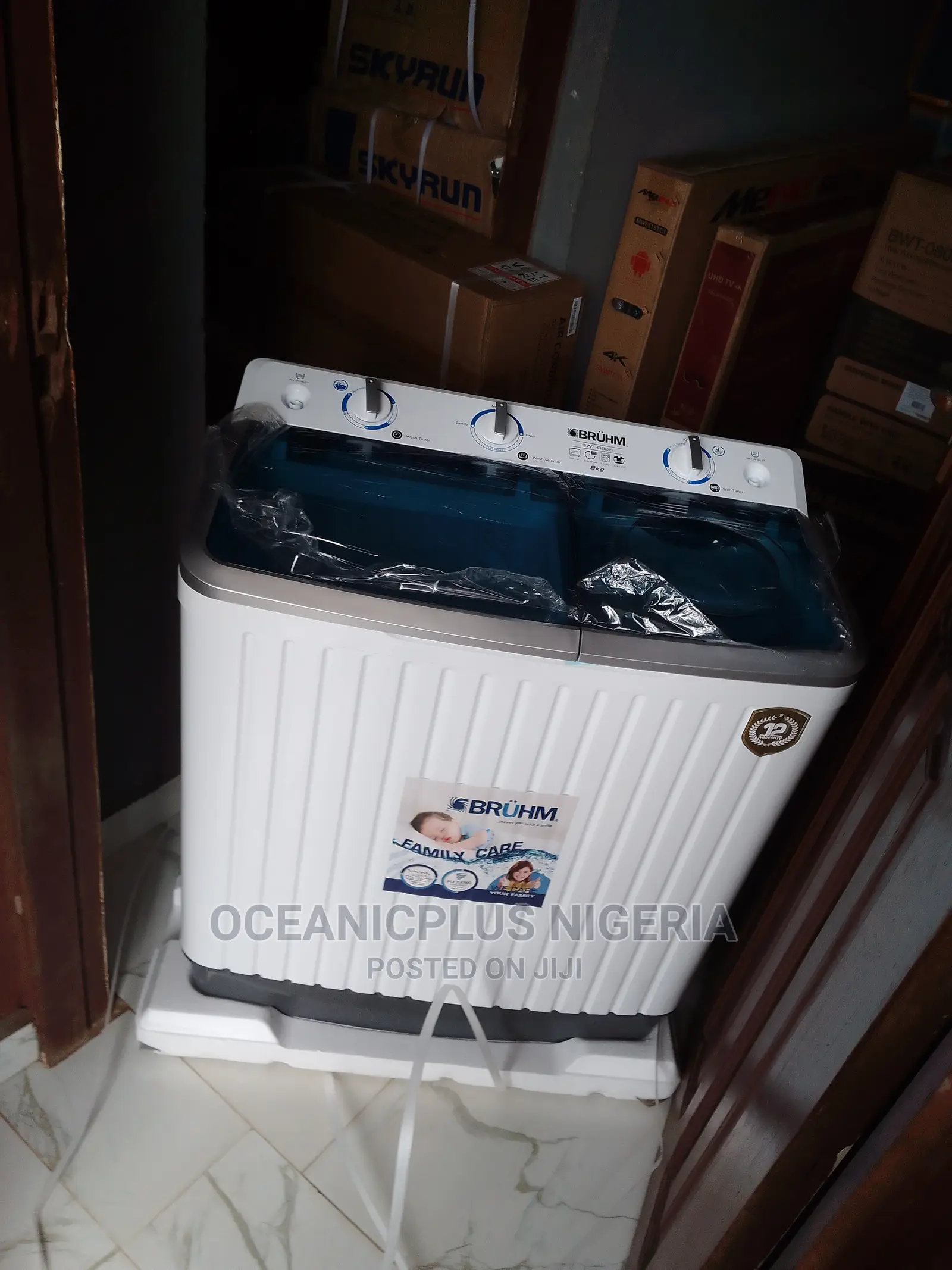 Top Trending Bruhm 8kg Twin Tub Washing Machine