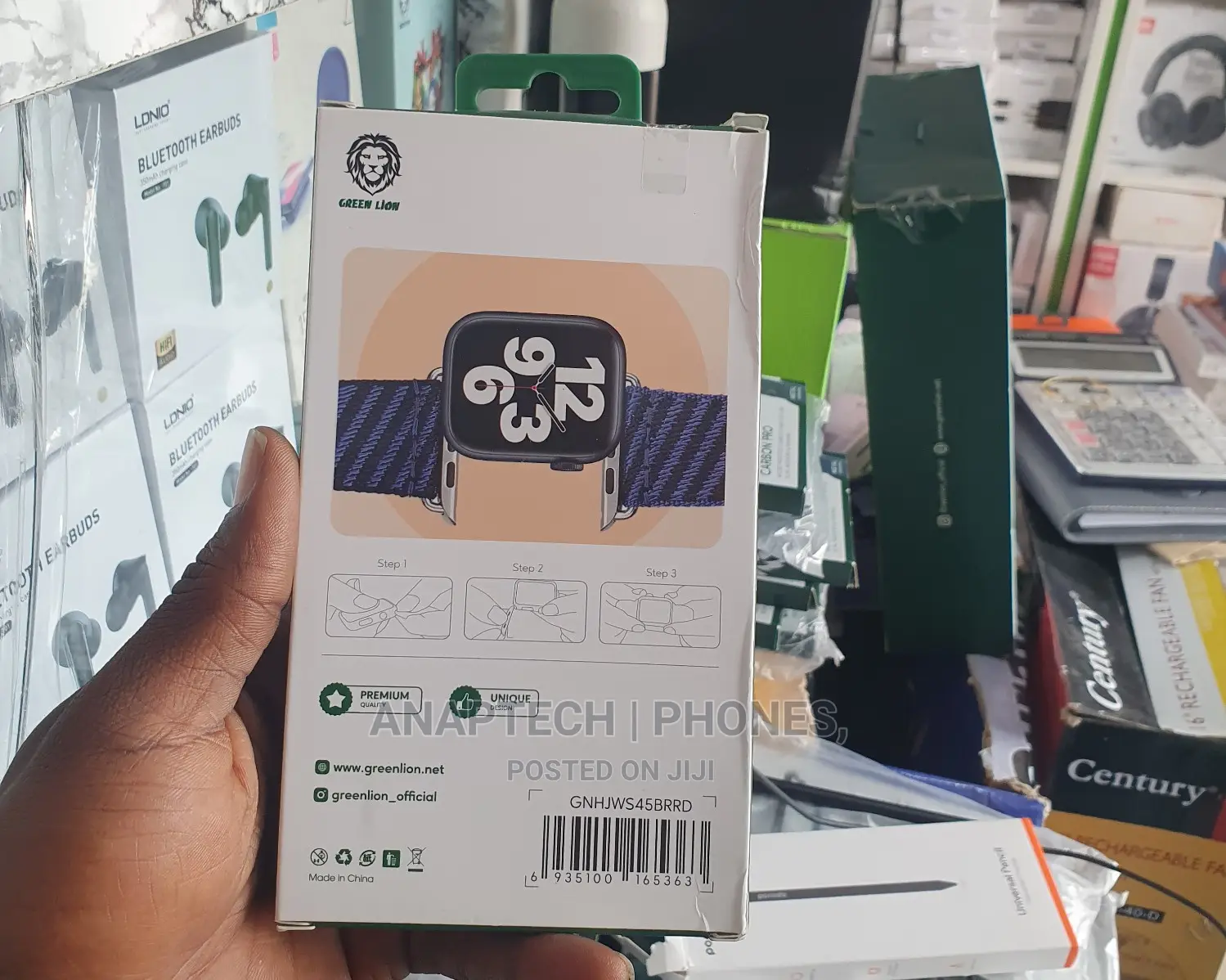 Greenlion Apple Watch 44/45 Straps Colours Available Premium