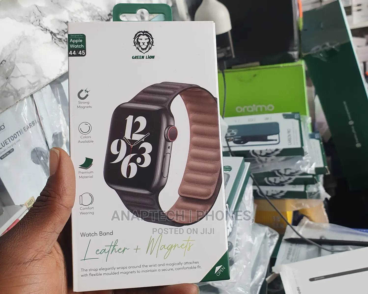 Greenlion Apple Watch 44/45 Straps Colours Available Premium