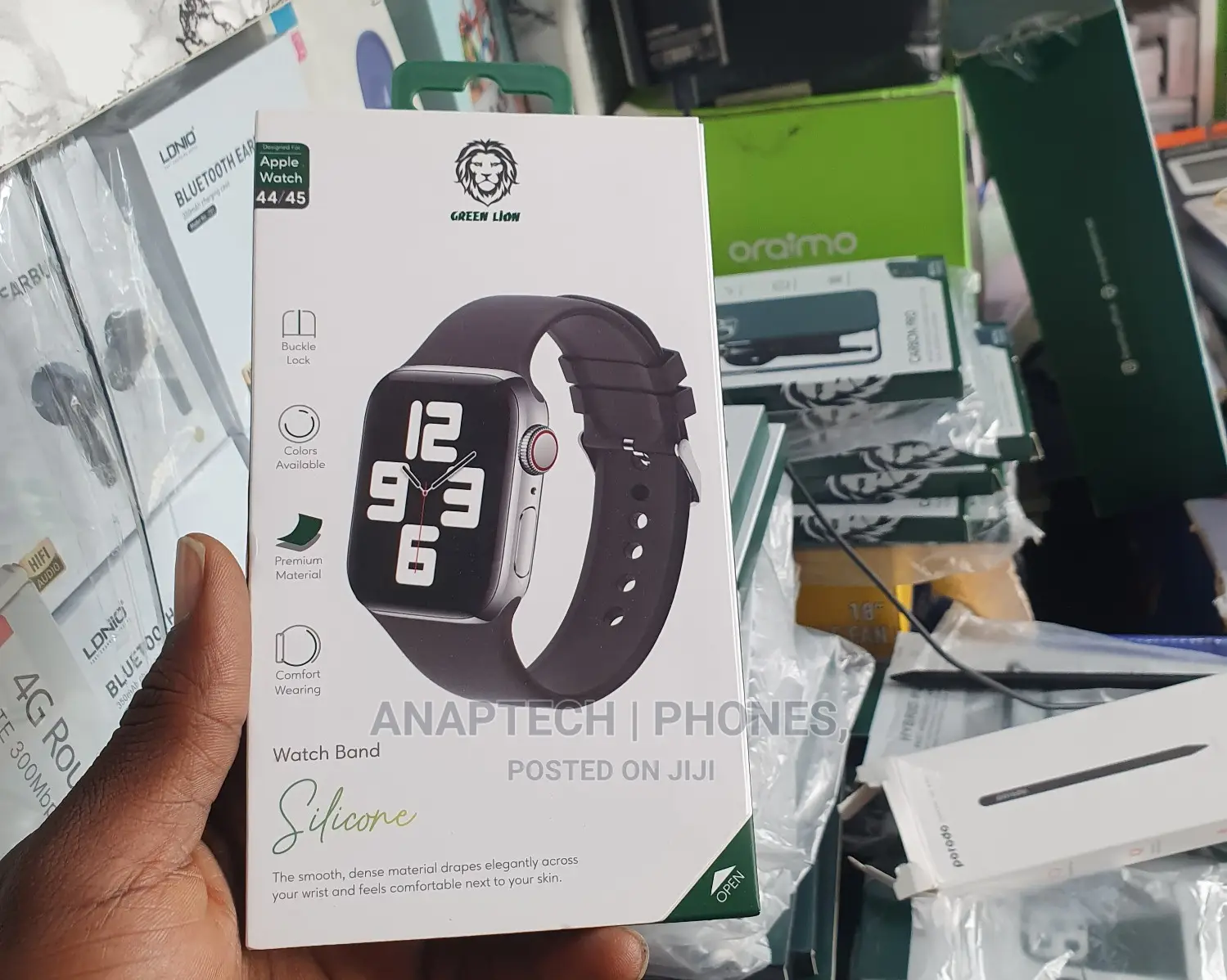 Greenlion Apple Watch 44/45 Straps Colours Available Premium