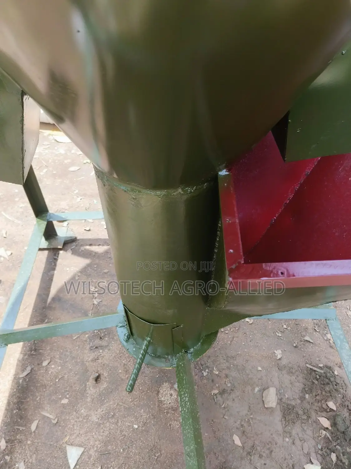 1.5ton Fabricated Complete Mixer With Crusher Conveyor(2mm)