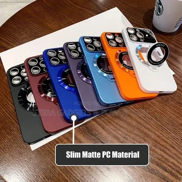 Glass Lens Magnetic iPhone Case