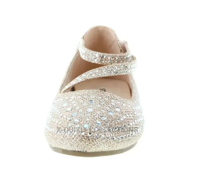 Smartfit Girls Crystal Flat - Gold (25-30)