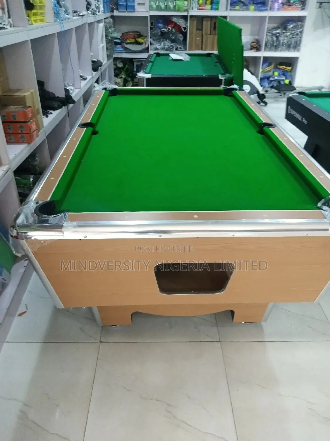 British Foreign Marble Coin Snooker Board