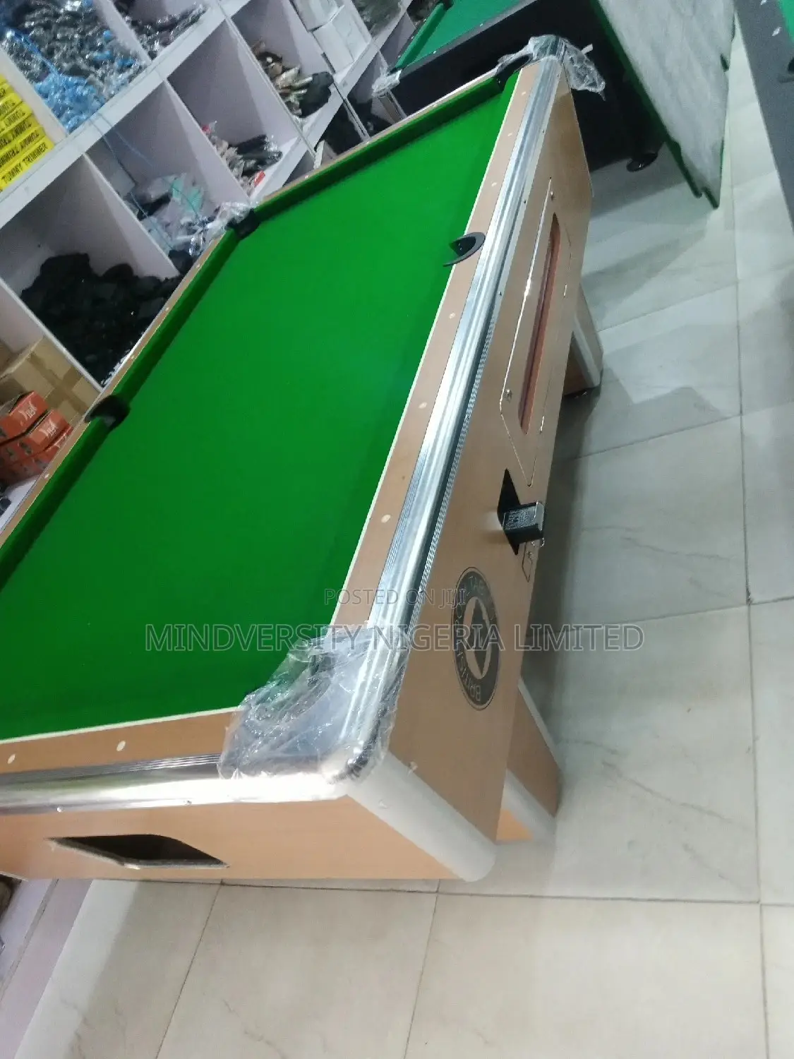 British Foreign Marble Coin Snooker Board
