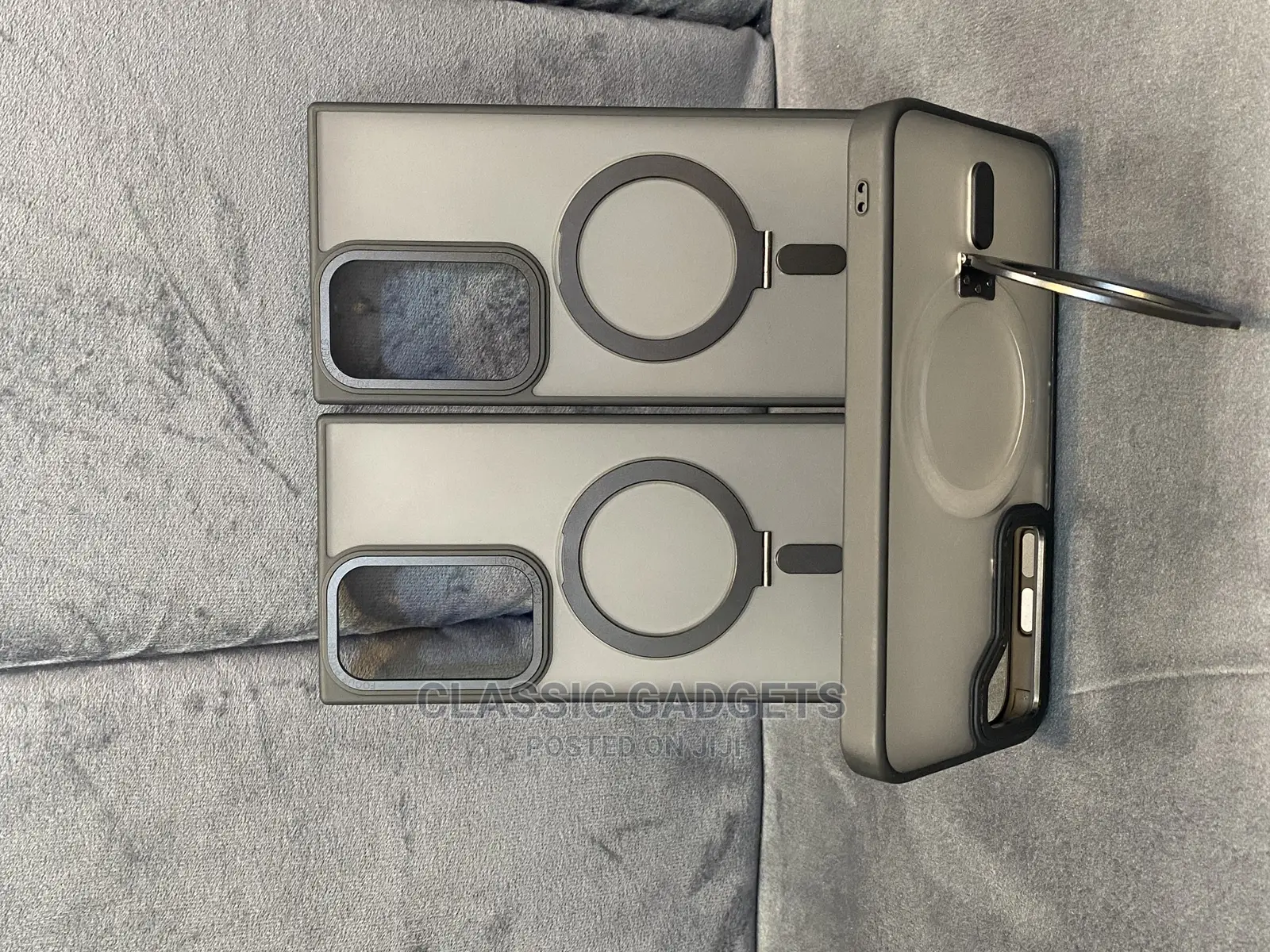 Magsafe Matte Case With Magnetic Standfor iPhones Andsamsung