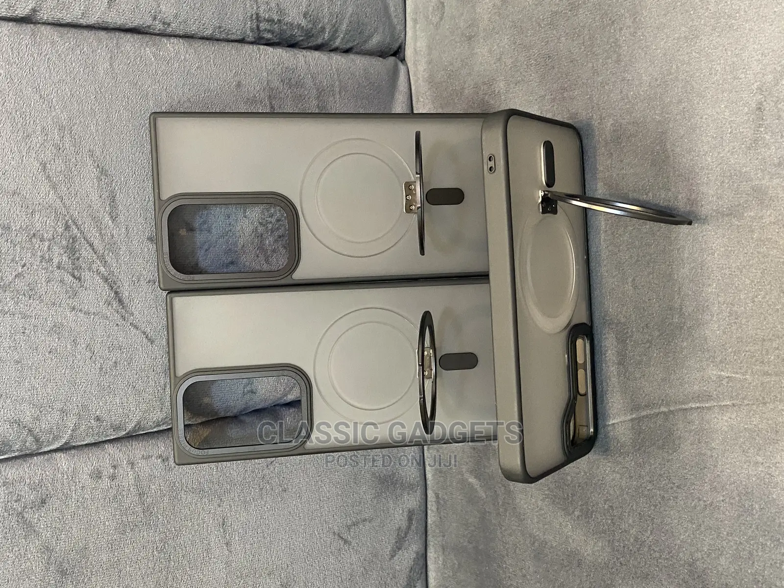 Magsafe Matte Case With Magnetic Standfor iPhones Andsamsung