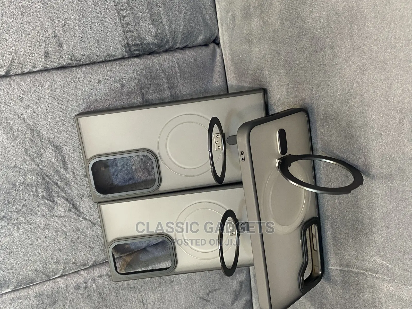 Magsafe Matte Case With Magnetic Standfor iPhones Andsamsung