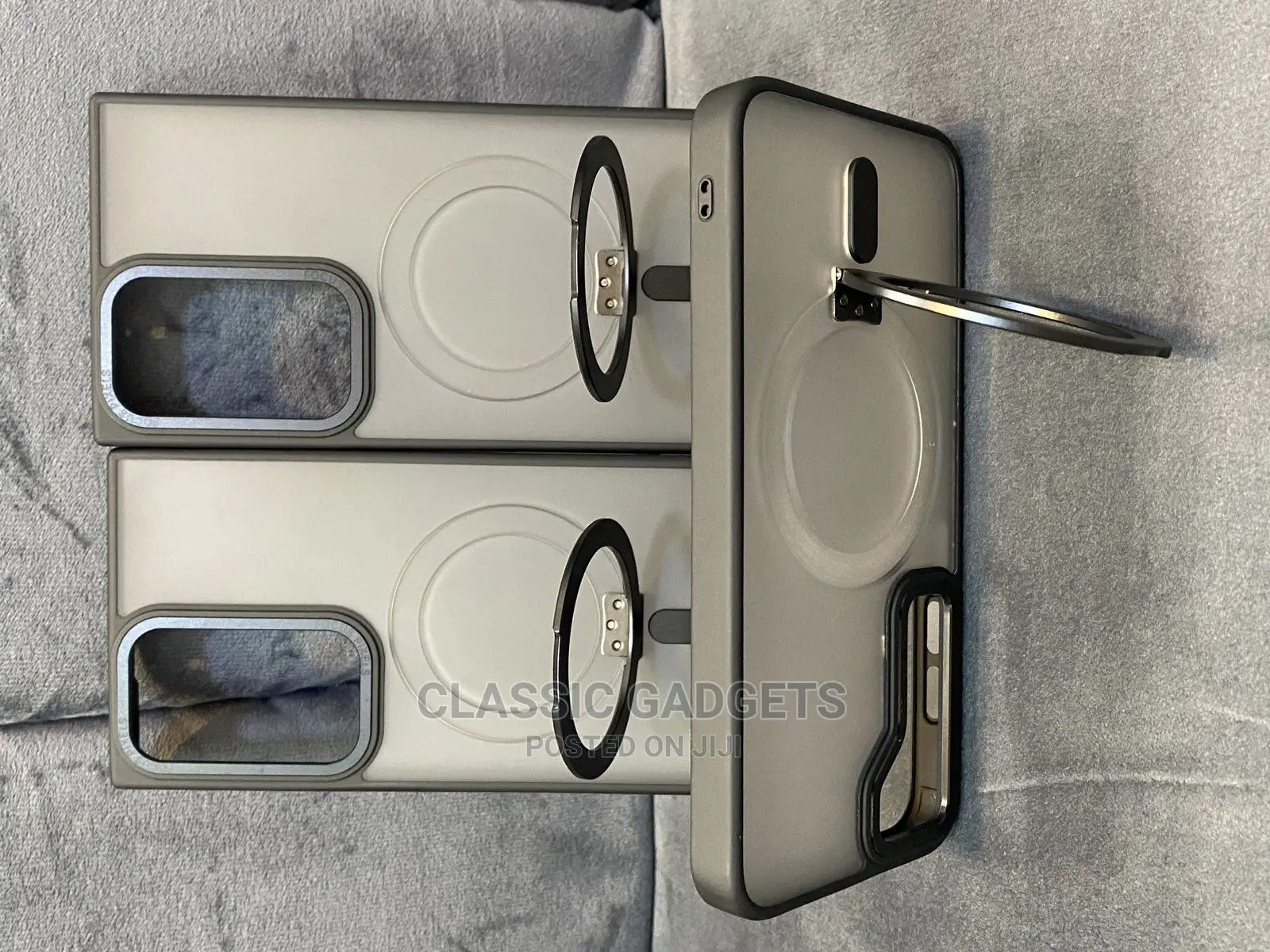 Magsafe Matte Case With Magnetic Standfor iPhones Andsamsung