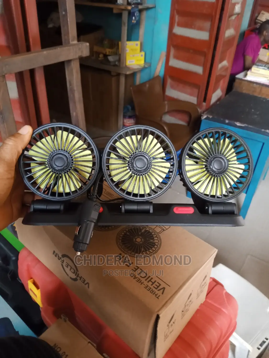 Car Cooling Fan High Speed Automotive Dashboard Mount Fan