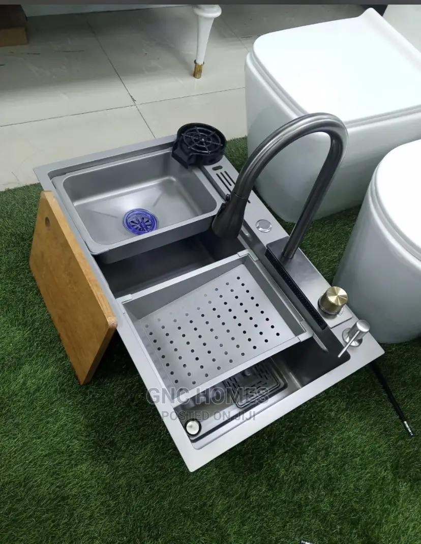 Model Kitchen Sink and Tap