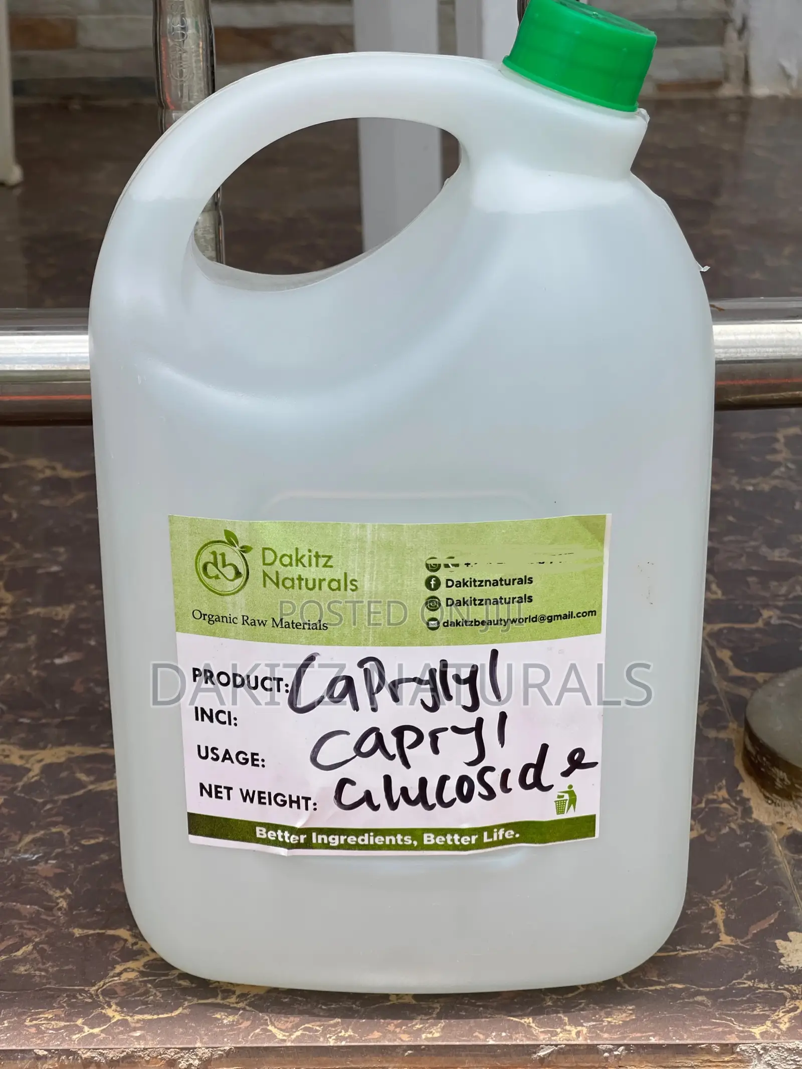 Caprylyl Capryl Glucoside 250ml