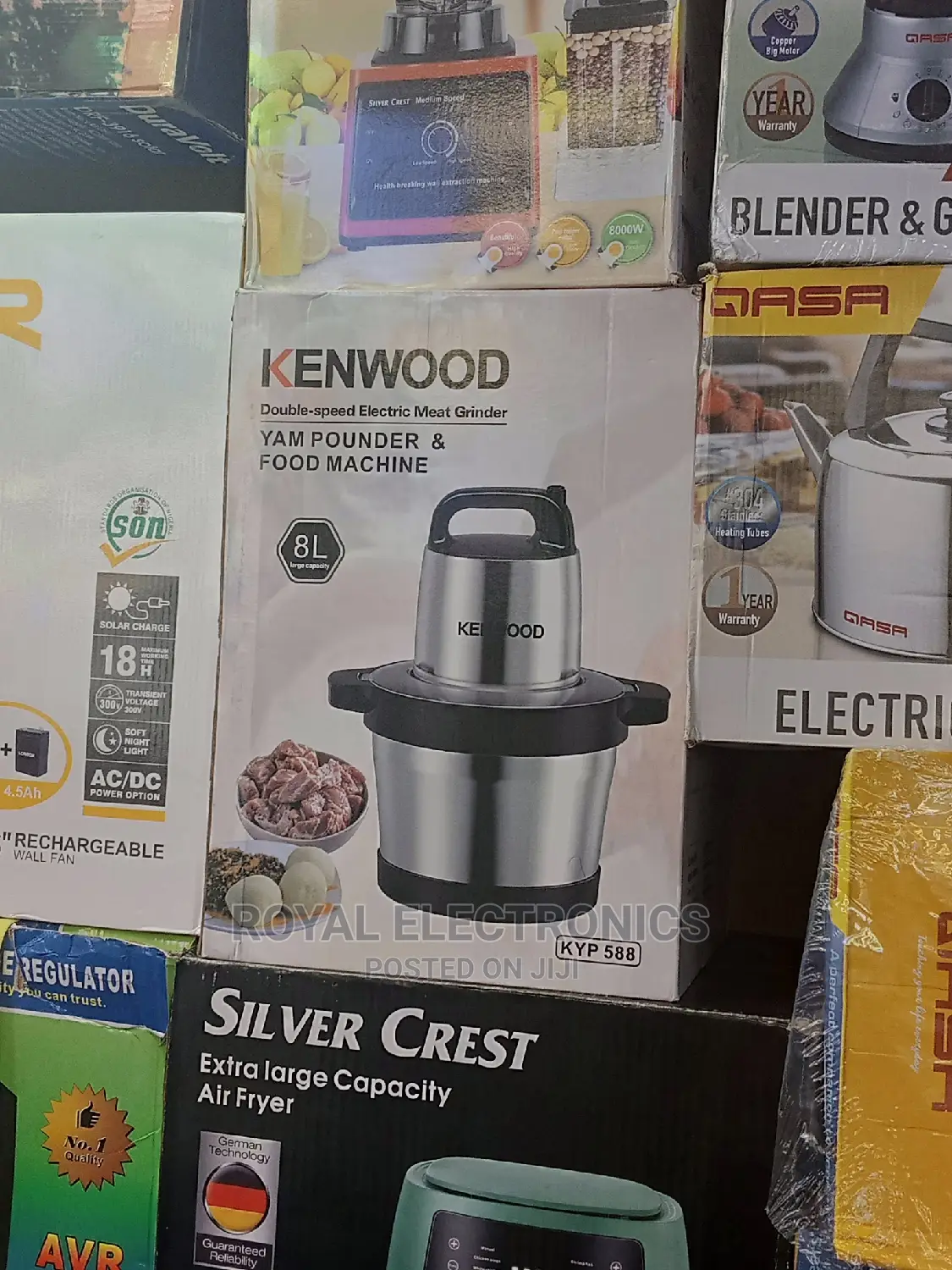 Best Quality Kenwood 8L Yam Pounder and Food Machine