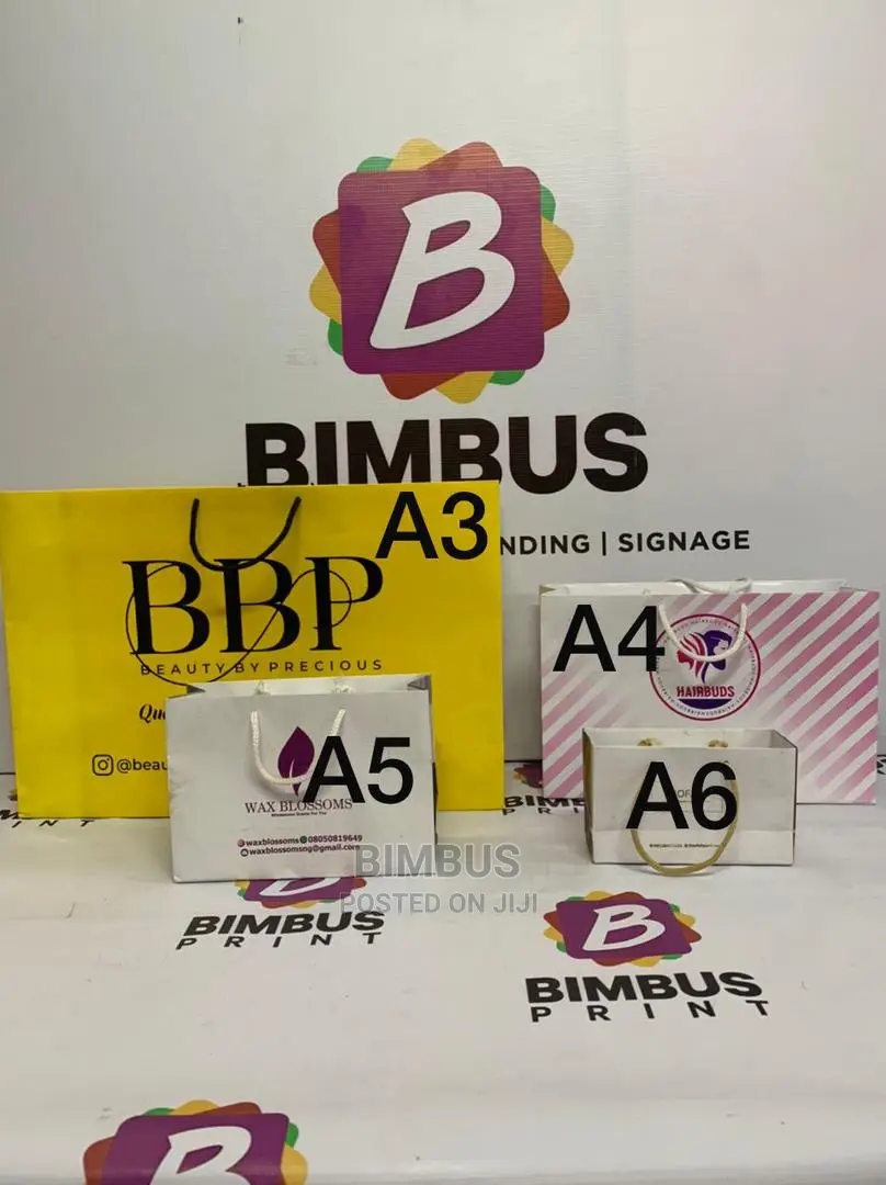 Paper Bag Souvenir With Printing