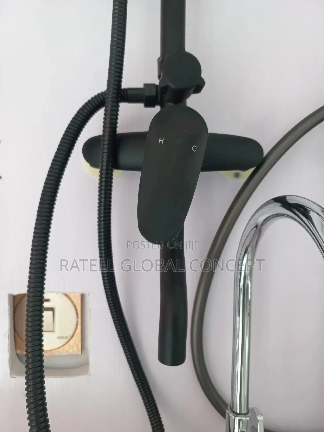 Kettle Mouth Shower Set