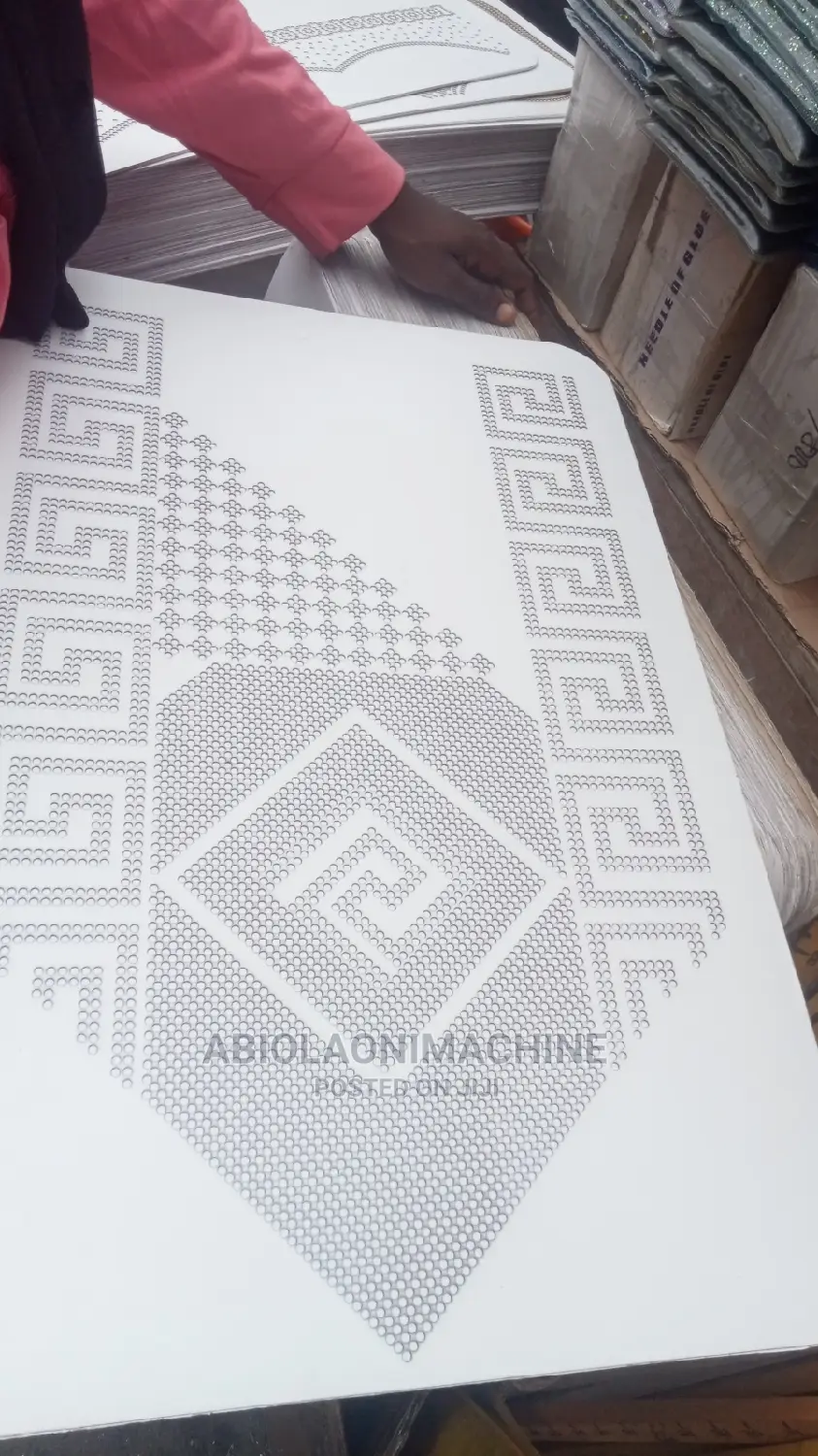 Pattern Boards for Stoning Fabrics (Templates for Stoning)