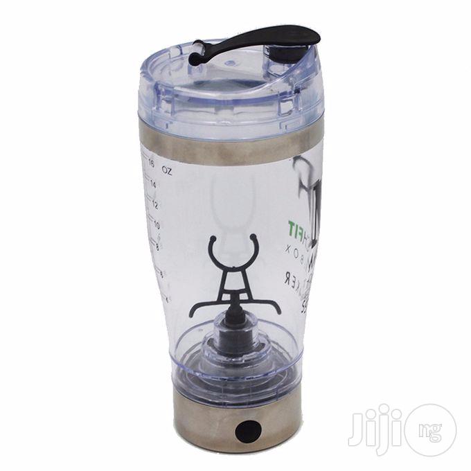 Stainless Steel 450ML Battery Auto Self Stirring Mixing Mug Coffee Tea