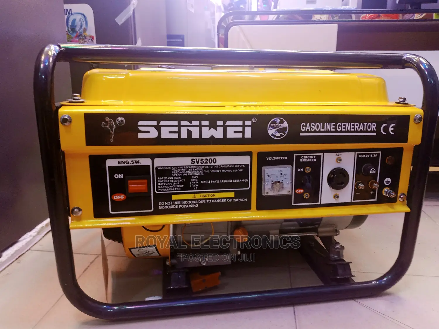 Senwei(SV5200)Manul Start Generator